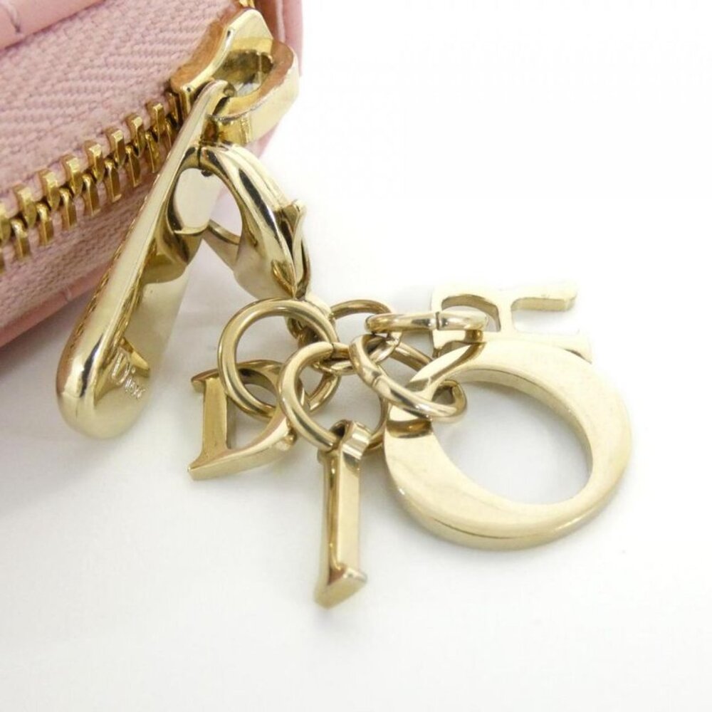 Dior Voyageur Coin Case Handbag Melocoton Pink - Picture 3 of 10